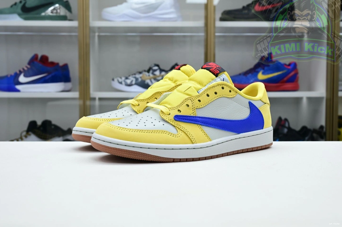 Travis Kimikick Affordable Air Jordan Jordan Canary 1Low Scott x 1872 1221